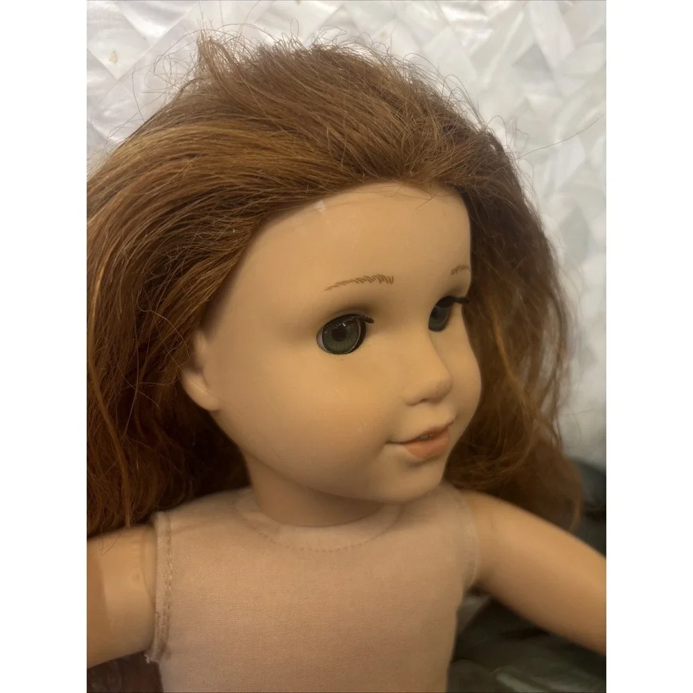 American Girl Doll 2017 Truly Me Number 61? Sleep Eyes Red Hair Green Eyes/Read